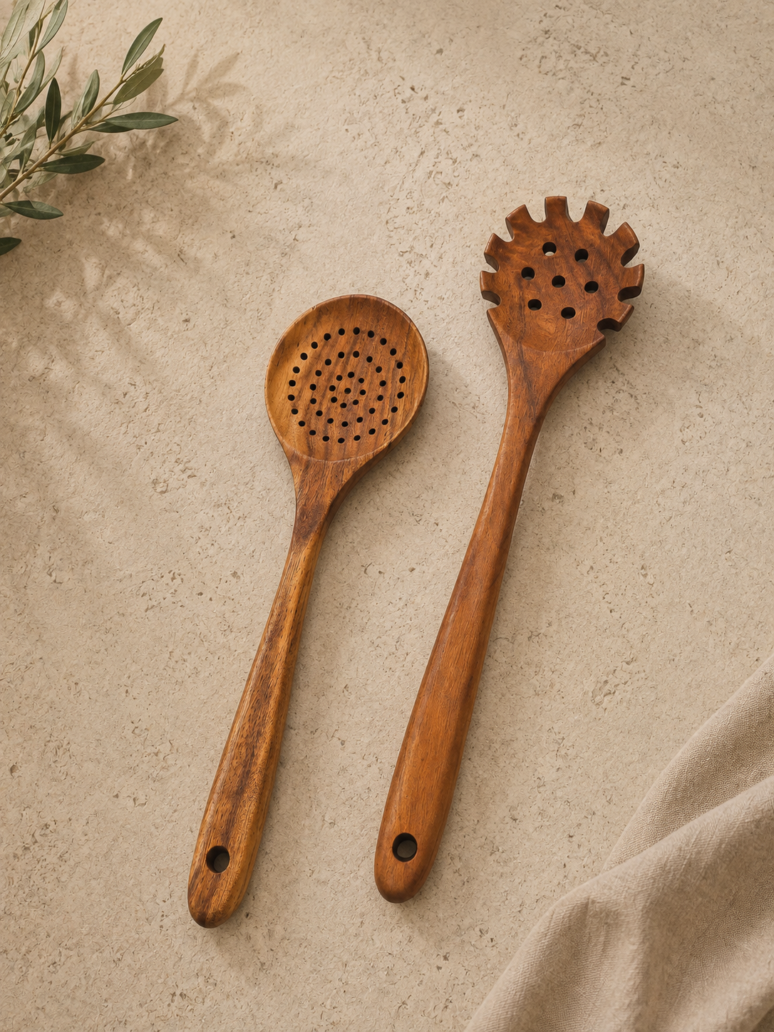 Holz Kochlöffel Set 12-tlg.