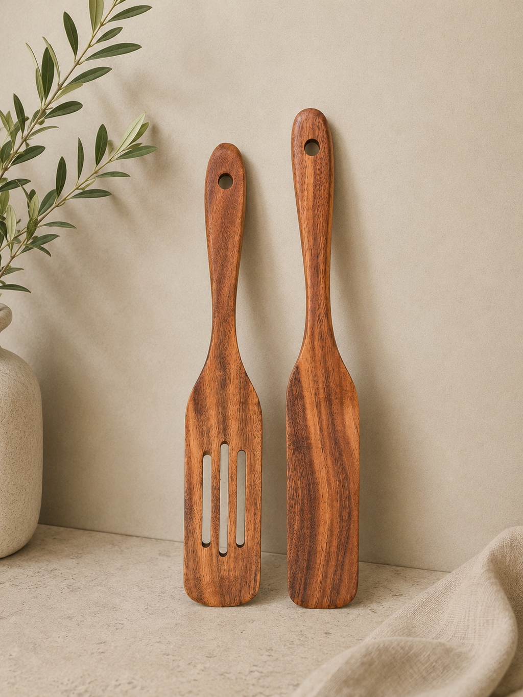 Holz Kochlöffel Set 12-tlg.